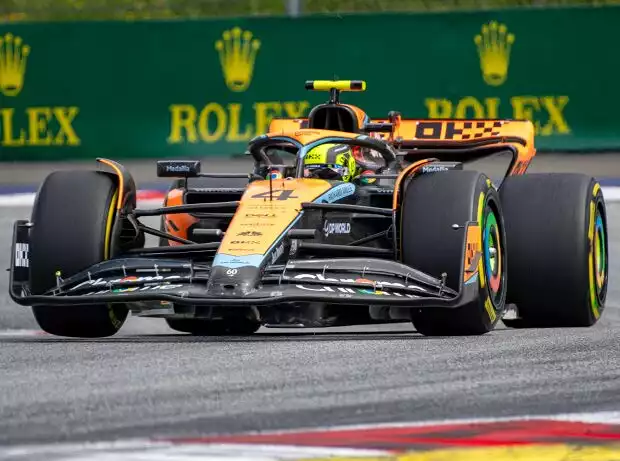 Lando Norris beim Formel-1-Rennen in Spielberg 2023 Titel-Bild zur News: Lando Norris beim Formel-1-Rennen in Spielberg 2023