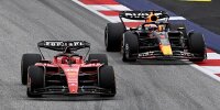 Charles Leclerc und Max Verstappen beim Formel-1-Rennen in Österreich 2023