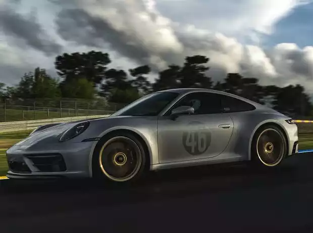 Porsche 911 Carrera GTS Le Mans Centenaire Edition (2023) Titel-Bild zur News: Porsche 911 Carrera GTS Le Mans Centenaire Edition (2023)
