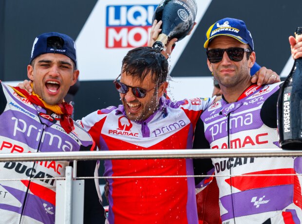 Jorge Martin, Gino Borosi, Johann Zarco Jorge Martin, Gino Borosi, Johann Zarco