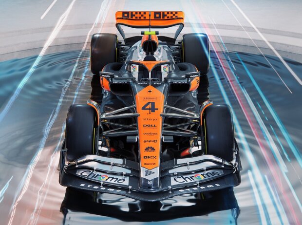 McLaren MCL60 im Chromdesign
