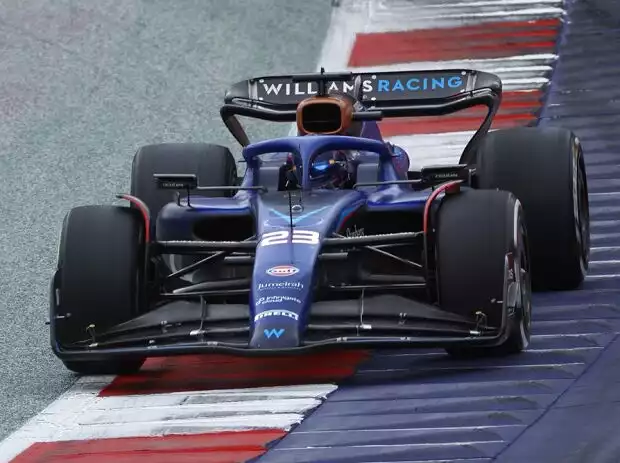 Titel-Bild zur News: Alexander Albon hat einen Unfall beim Formel-1-Rennen in Spielberg 2023