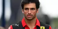 Ferrari-Fahrer Carlos Sainz beim Medientag vor dem Formel-1-Rennen in Silverstone 2023