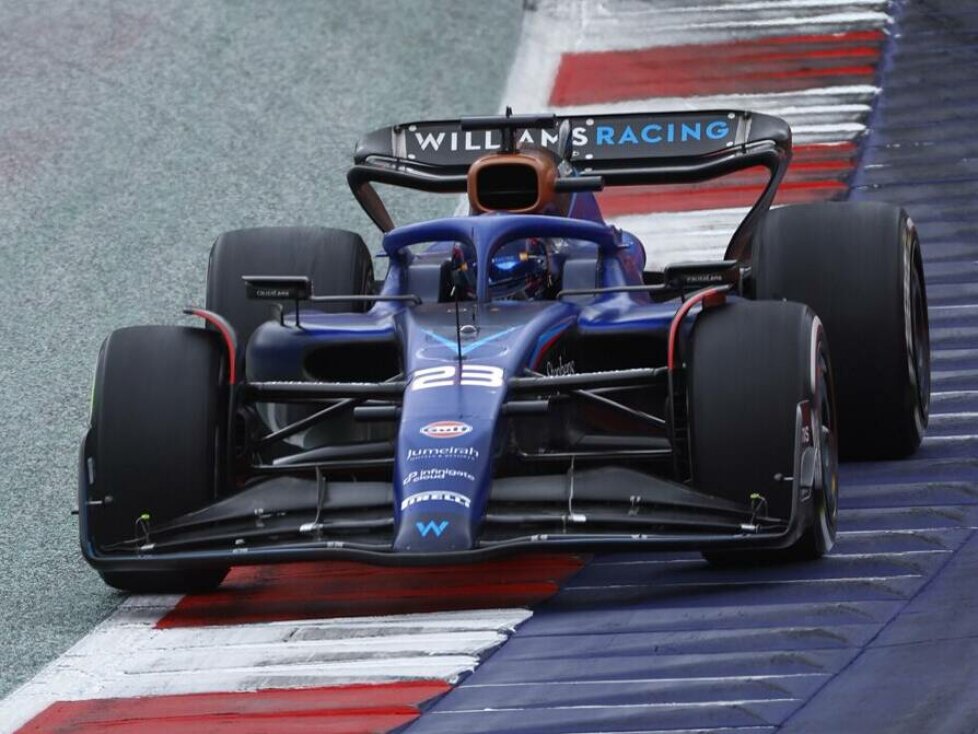 Alexander Albon hat einen Unfall beim Formel-1-Rennen in Spielberg 2023