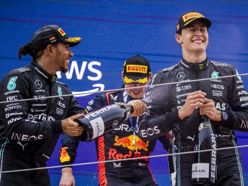 Lewis Hamilton, George Russell