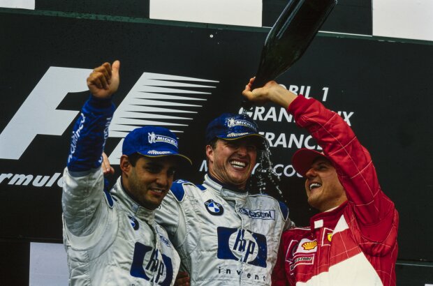 Ralf Schumacher Juan Pablo Montoya Michael Schumacher ~Ralf Schumacher, Juan Pablo Montoya und Michael Schumacher ~ Ralf Schumacher Juan Pablo Montoya Michael Schumacher ~Ralf Schumacher, Juan Pablo Montoya und Michael Schumacher ~