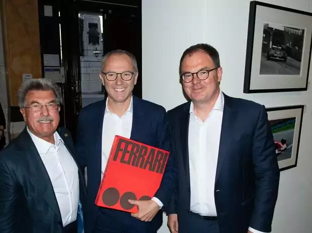 Rainer Schlegelmilch, Stefano Domenicali, James Allen Titel-Bild zur News: Rainer Schlegelmilch, Stefano Domenicali, James Allen