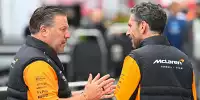 Zak Brown und Andrea Stella (McLaren)