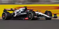 Nyck de Vries im umfangreich modifizierten AlphaTauri AT04 in Silverstone 2023