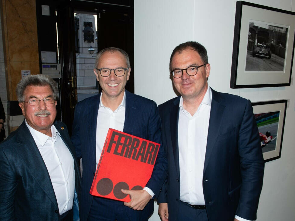 Rainer Schlegelmilch, Stefano Domenicali, James Allen