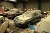 Verlassener Saab-Händler mit über 20 vergessenen Autos