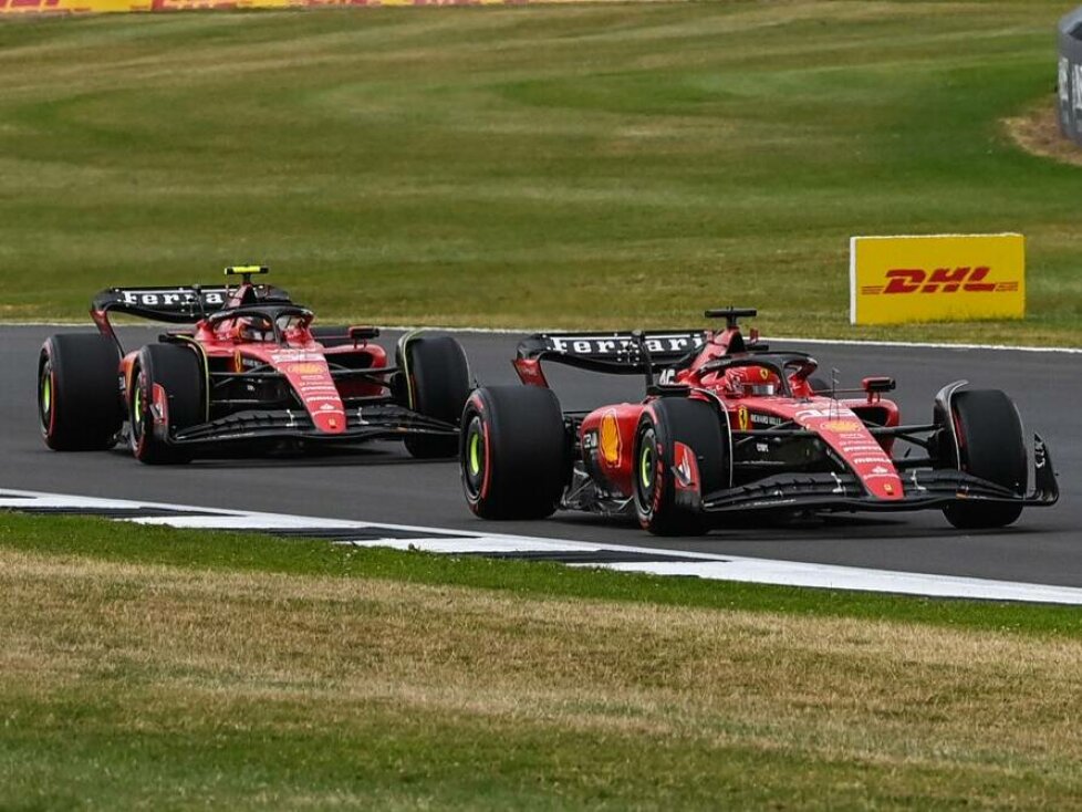 Esteban Ocon, Lewis Hamilton, Charles Leclerc, Carlos Sainz