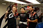 Mike Conway, Kamui Kobayashi und Jose-Maria Lopez