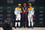 Lando Norris (McLaren), Max Verstappen (Red Bull) und Oscar Piastri (McLaren) 