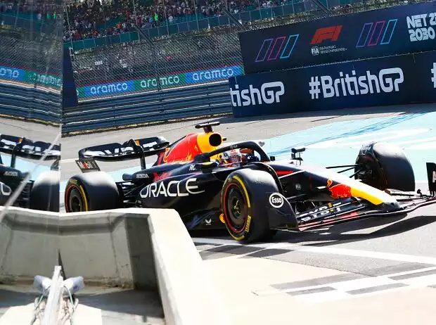 Titel-Bild zur News: Max Verstappen (Red Bull RB19) beim Training zum Formel-1-Rennen in Silverstone 2023