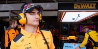 McLaren-Reservefahrer Alex Palou beim Formel-1-Rennen in Miami 2023
