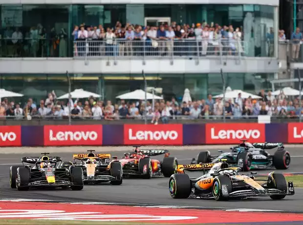 Lando Norris, Max Verstappen, Oscar Piastri Titel-Bild zur News: Lando Norris, Max Verstappen, Oscar Piastri