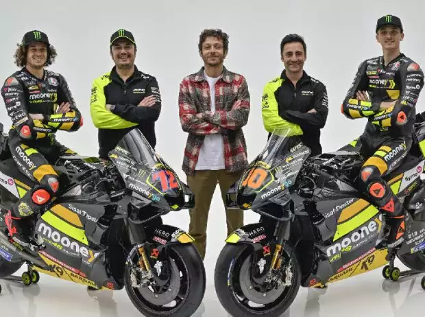 Marco Bezzecchi, Alessio "Uccio" Salucci, Valentino Rossi, Pablo Nieto, Luca Marini Titel-Bild zur News: Marco Bezzecchi, Alessio "Uccio" Salucci, Valentino Rossi, Pablo Nieto, Luca Marini