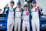 David Pittard, Joel Eriksson, Martin Ragginger und Dennis Fetzer 