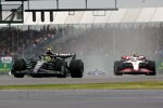 Lewis Hamilton (Mercedes) und Nico Hülkenberg (Haas) 