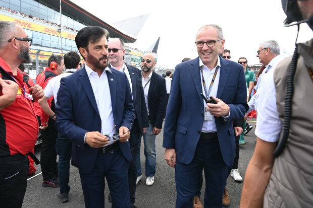 Mohammed bin Sulayem Stefano Domenicali  ~Mohammed bin Sulayem und Stefano Domenicali ~ 