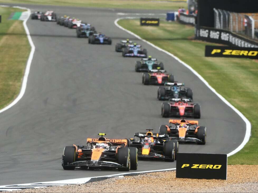 Lando Norris, Max Verstappen, Oscar Piastri