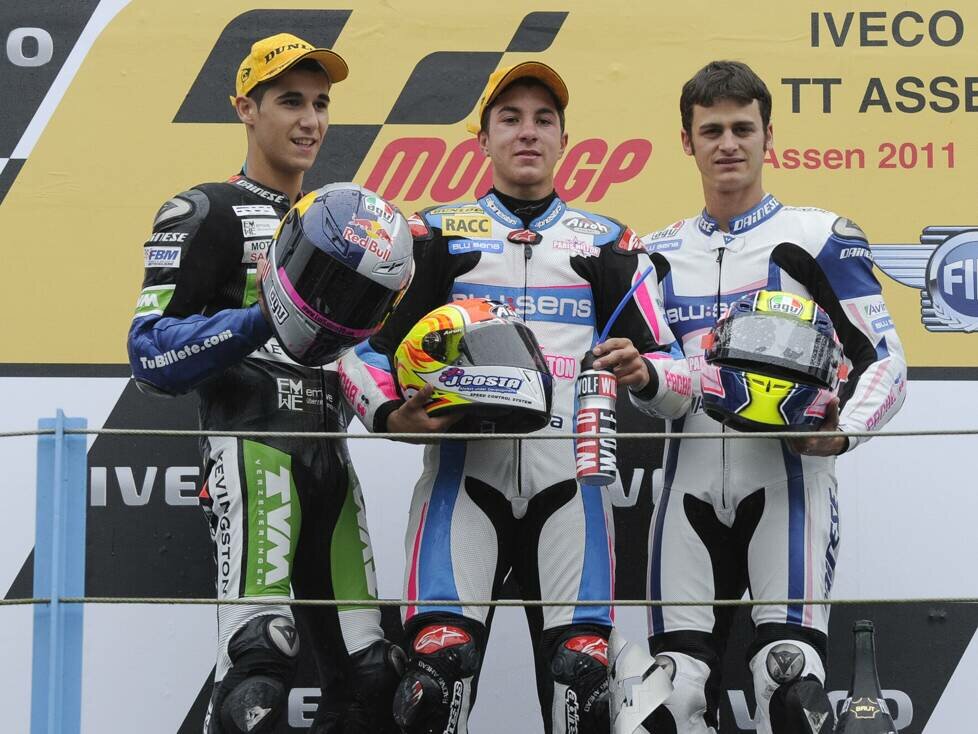 Luis Salom, Maverick Vinales, Sergio Gadea