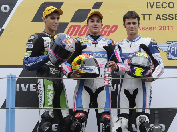 Luis Salom, Maverick Vinales, Sergio Gadea