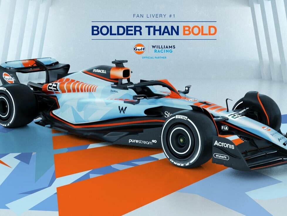 Gulf-Lackierung bei Williams