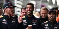 Max Verstappen, Daniel Ricciardo, Sergio Perez