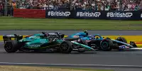 Pierre Gasly (Alpine A523) und Lance Stroll (Aston Martin AMR23) beim Formel-1-Rennen in Silverstone 2023