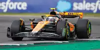 Lando Norris (McLaren MCL60) beim Formel-1-Rennen in Silverstone 2023