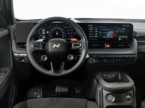 Cockpit des Hyundai Ioniq 5 N Cockpit des Hyundai Ioniq 5 N