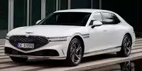 Bild zum Inhalt: Genesis G90 (2023) kommt mit zwei Radstand-Größen nach Europa