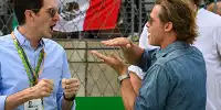 Regisseur Joseph Kosinski (links) mit Schauspieler Brad Pitt