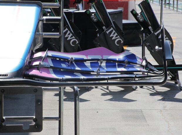Titel-Bild zur News: Dieser Frontflügel von Alpine sorgt für Aufsehen in der Formel 1