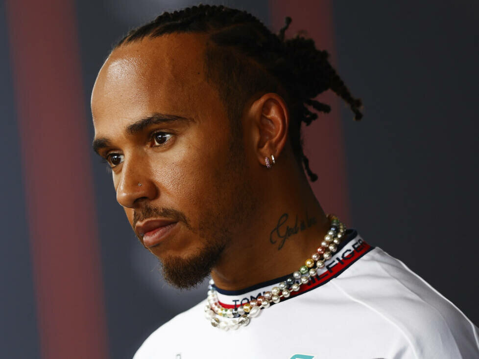 Lewis Hamilton (Mercedes) vor dem Formel-1-Rennen in Ungarn 2023