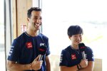 Daniel Ricciardo (AlphaTauri) und Yuki Tsunoda (AlphaTauri) 