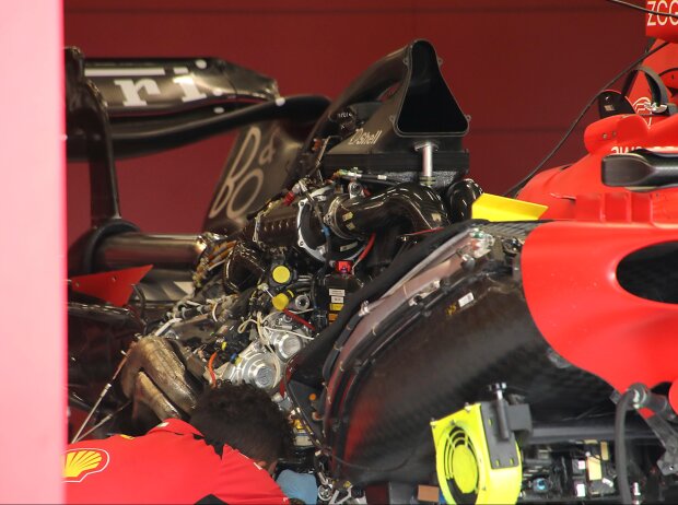 Titel-Bild zur News: Ferraris Formel-1-Motor