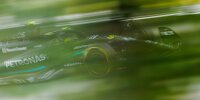 Lewis Hamilton (Mercedes W14) beim Formel-1-Training in Budapest 2023