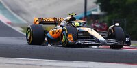 Lando Norris (McLaren MCL60) beim Formel-1-Training in Budapest 2023