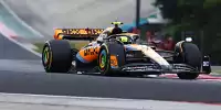 Bild zum Inhalt: Norris am Freitag positiv gestimmt: Geht der McLaren-Trend weiter?