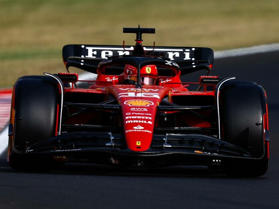 Charles Leclerc beim Formel-1-Rennen in Budapest 2023