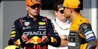 Max Verstappen und Lando Norris beim Formel-1-Qualifying in Unagrn 2023