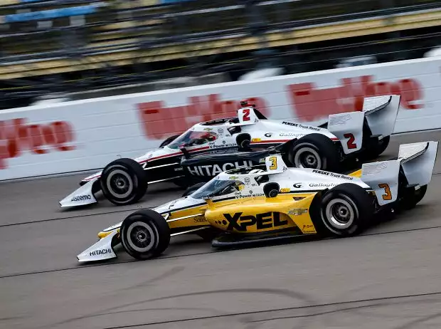 Josef Newgarden, Scott McLaughlin Titel-Bild zur News: Josef Newgarden, Scott McLaughlin