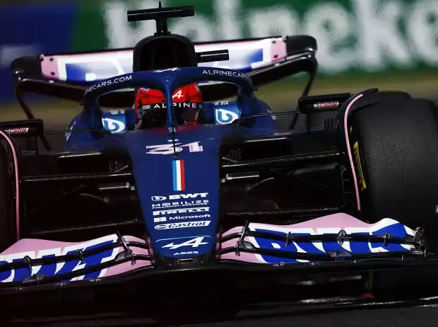 Titel-Bild zur News: Esteban Ocon (Alpine) beim Formel-1-Rennen in Ungarn 2023