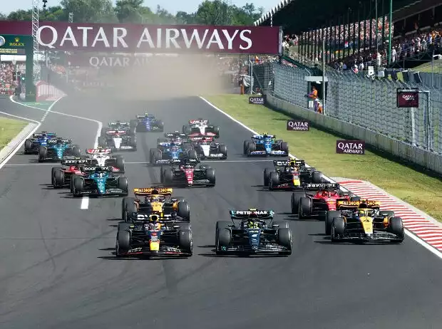Max Verstappen, Lewis Hamilton, Lando Norris, Oscar Piastri, Charles Leclerc Titel-Bild zur News: Max Verstappen, Lewis Hamilton, Lando Norris, Oscar Piastri, Charles Leclerc