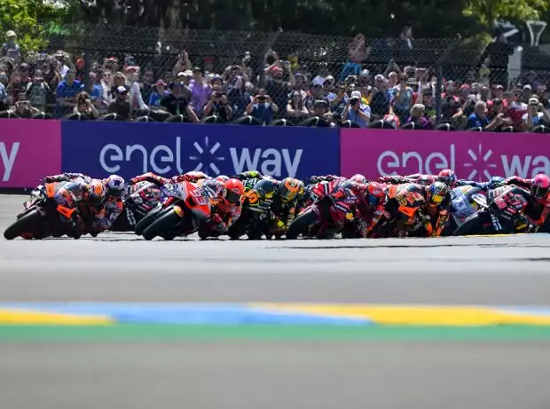 Start zum GP Frankreich 2023 in Le Mans: Marc Marquez führt Titel-Bild zur News: Start zum GP Frankreich 2023 in Le Mans: Marc Marquez führt