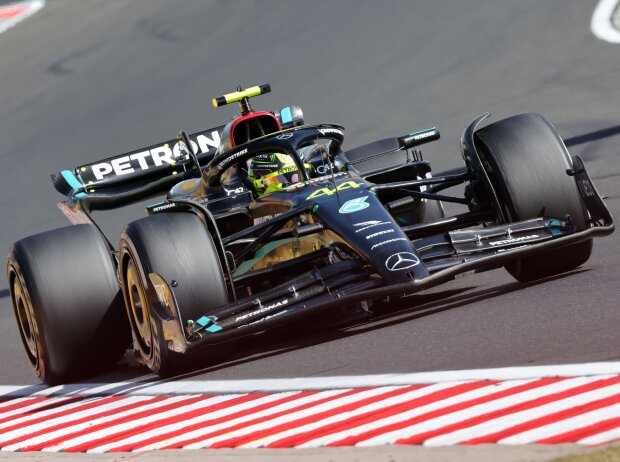 Titel-Bild zur News: Lewis Hamilton beim Formel-1-Rennen in Ungarn 2023