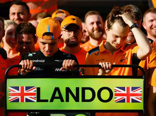 Titel-Bild zur News: Lando Norris, Oscar Piastri